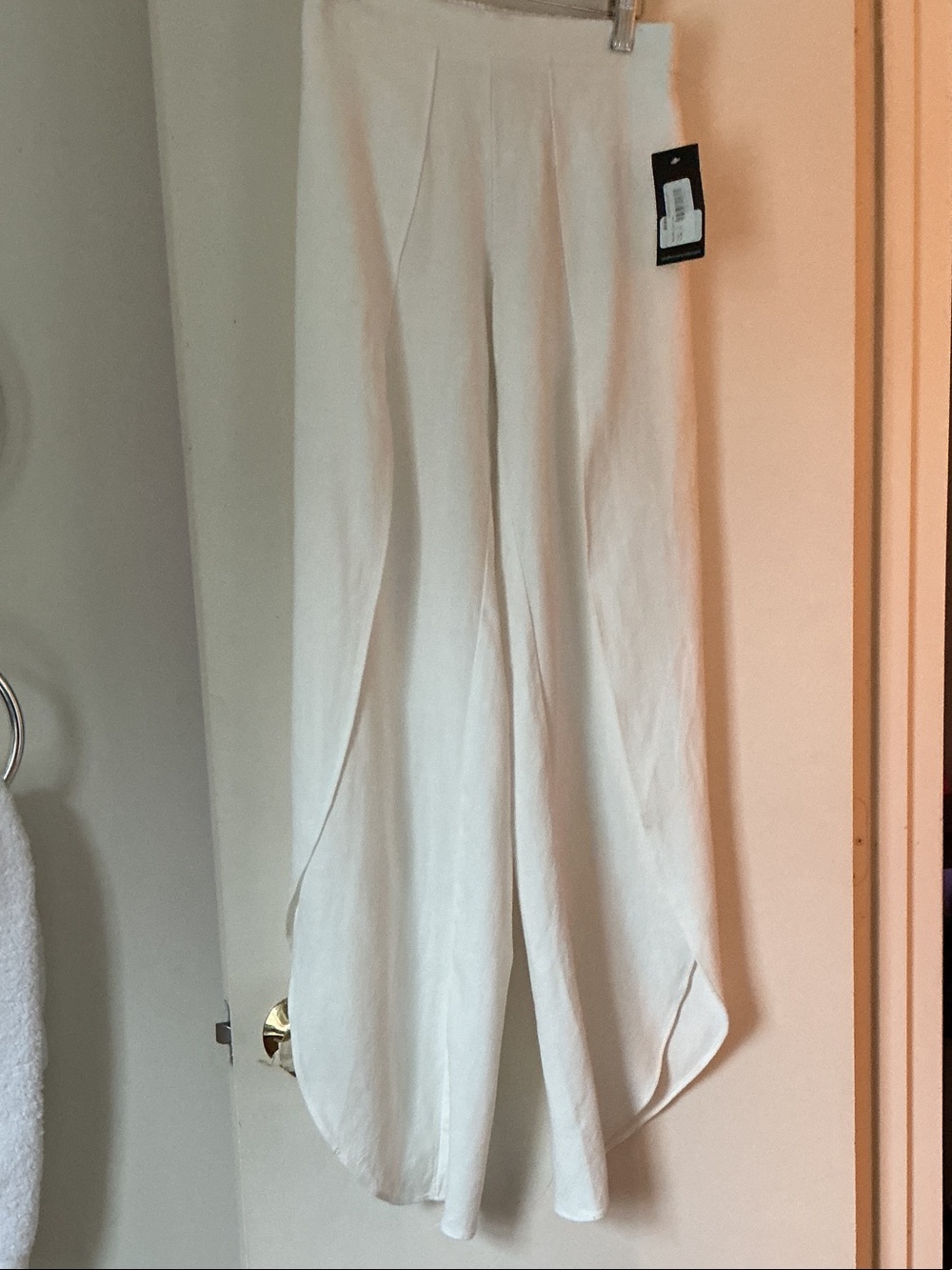 JUNIPER BLU from South Moon under Women’s Cream Wide-Leg Palazzo Pants